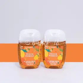 667553985569 BATH BODY WORKS Peach Mango Pocketbac Sanitizers