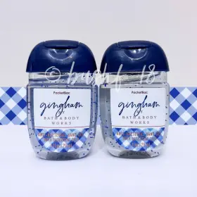 Gingham BATH BODY WORKS Pocketbac Sanitizers