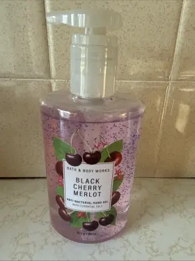 Bath & Body Works 667554067066 And Hand Sanitizer Black Cherry Merlot