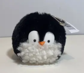 667554096868 BATH BODY WORKS Penguin Fluffy Pom Puff Ball
