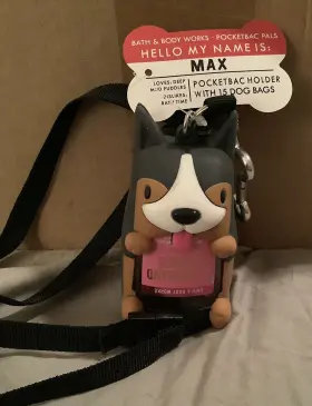 667554805774 BATH BODY WORKS Shepherd Doggie Bags Pocketbac #2