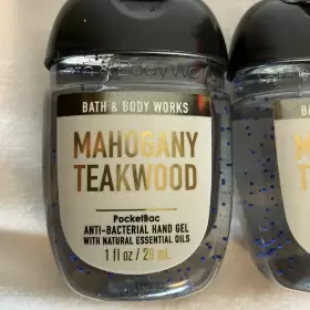 667554942592 BATH BODY WORKS Mahogany Teakwood Sanitizers Gel #2
