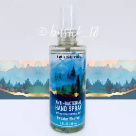667555059787 BATH BODY WORKS Sweater Weather Anti Bacterial