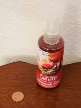 Bath & Body Works 667555059817 And Antibacterial Hand Spray Champagne Apple Honey New