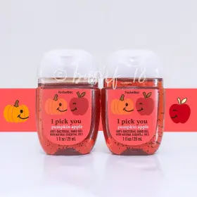 667555060509 BATH BODY WORKS Pumpkin Apple Rainbow Pocketbac