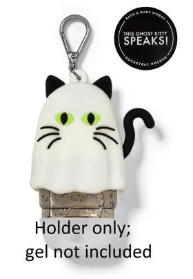 667555168564 BATH BODY WORKS Glowing Talking Ghost Kitty Gel #2