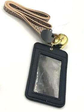 667555217224 BATH BODY WORKS Cheetah Card Lanyard Wearable