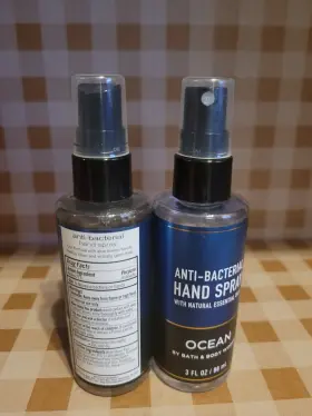 667555412025 BATH BODY WORKS Mens Ocean Sanitizer Spray #2
