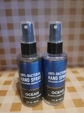 667555412025 BATH BODY WORKS Mens Ocean Sanitizer Spray