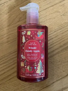Full-size BATH BODY WORKS Winter Candy Apple Sanitizer