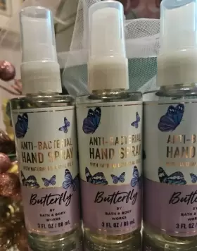 667556234916 BATH BODY WORKS Butterfly Anti Bacterial Spray #2