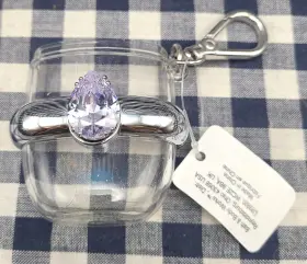 Bath & Body Works 667556615401 All New Silver Diamond Ring Pocketbac Sanitizer Holder And