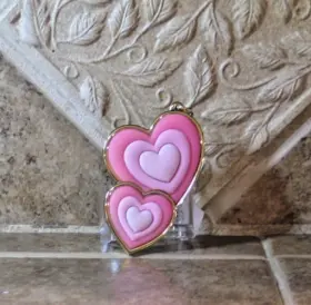 667557911250 BATH BODY WORKS Pink Valentine Heart Clip Holder