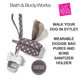 667557943633 BATH BODY WORKS Dog Bone Sanitizer Holder Paw