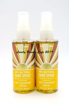 667557967349 BATH BODY WORKS Sun Citrus Anti Bacterial Spray