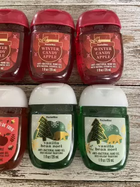 667558788059 BATH BODY WORKS Holiday Pocketbac Sanitizers #3