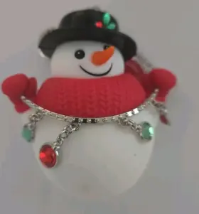 667558970744 BATH BODY WORKS Gem Snowman Light Up Pocketbac
