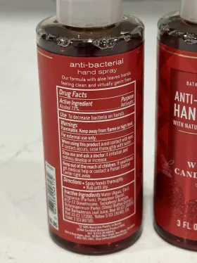 667559046172 BATH BODY WORKS Winter Candy Apple Sanitizer #2