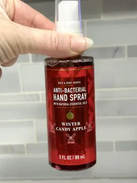 667559046172 BATH BODY WORKS Winter Candy Apple Sanitizer #3