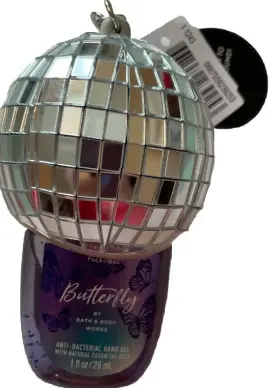 667559239253 BATH BODY WORKS Noise Spinning Disco Ball Holder