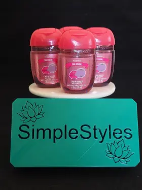 667559293408 BATH BODY WORKS Pink Gumball Pocket Bac Gel Pack