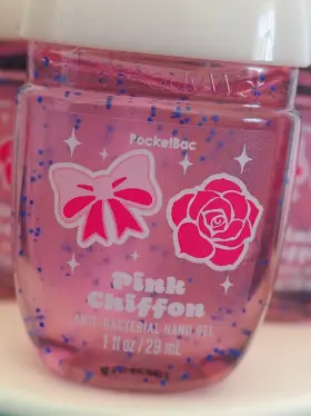 667659309436 BATH BODY WORKS Pink Chiffon Pocket Bac Gel Pack #2