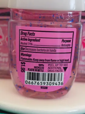 667659309436 BATH BODY WORKS Pink Chiffon Pocket Bac Gel Pack #3