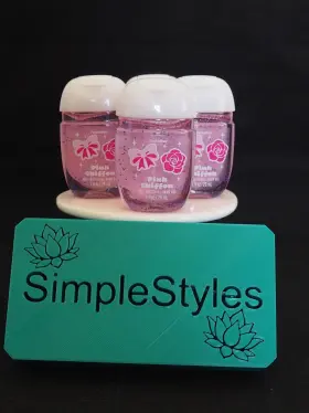 667659309436 BATH BODY WORKS Pink Chiffon Pocket Bac Gel Pack