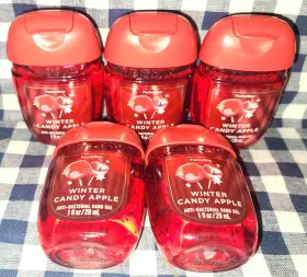 667659318421 BATH BODY WORKS Winter Candy Apple Pocketbac