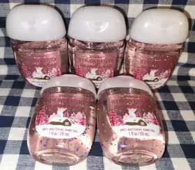 667659325443 BATH BODY WORKS Snowflakes Pocketbac Sanitizers