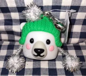 667659337095 BATH BODY WORKS Polar Bear Tinsel Poms Pocketbac