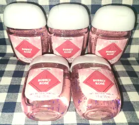 667659340828 BATH BODY WORKS Bubbly Roseft Pocketbac