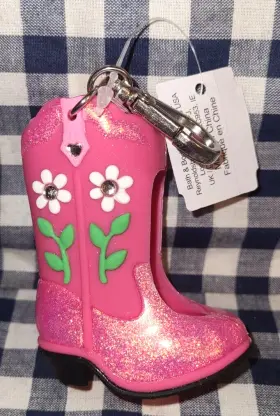 667659350872 BATH BODY WORKS Cowgirl Boot Pocketbac Sanitizer