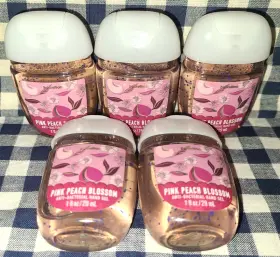 667659356164 BATH BODY WORKS Pink Peach Blossom Pocketbac