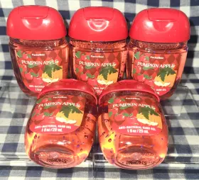 667659393312 BATH BODY WORKS Pumpkin Apple Pocketbac