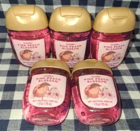 667659393442 BATH BODY WORKS Pink Peach Blossom Pocketbac