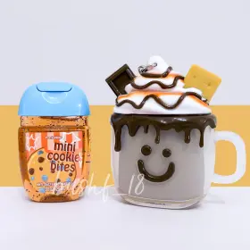 667659401154 BATH BODY WORKS Sftmores Latte Pocketbac Holder