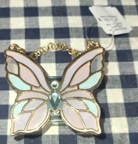 667659431571 BATH BODY WORKS Stained Glass Butterfly Holder