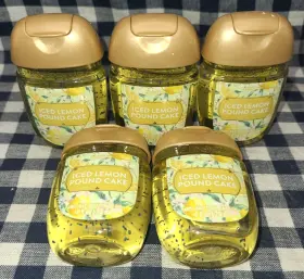 667659442096 BATH BODY WORKS Iced Lemon Cake Pocketbac