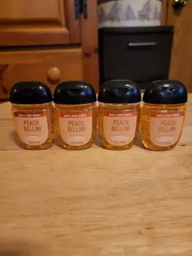 697332293389 BATH BODY WORKS Set Peach Bellini Sanitizer