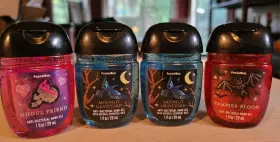 8491 BATH BODY WORKS Pocket Bac Sanitizer Gel Moonlit Ghoul