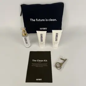842149106461 BEAUTYCOUNTER Clean Set Cosmetic Bag Sanitizer