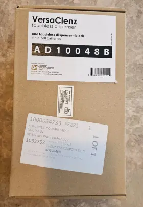 AD10048B BEST SANITIZERS Sanitizer Dispenser Versaclenz