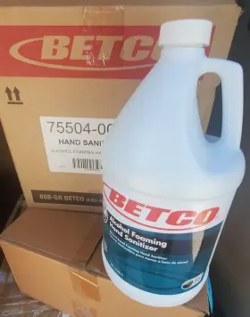 75504-00 BETCO Gallons Alcohol Foaming Sanitizer