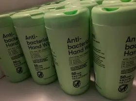 810116712236 BIOPURE Antibacterial Wipes Aloe Vitamin Formula