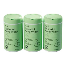 810116719457 BIOPURE Anti Bacterial Wipes Moisturizing Travel
