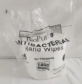 BPBZK1400WM BIOPURE Anti Bacterial Wipes