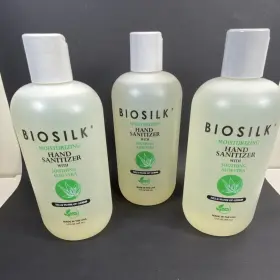 BSAHS012 BIOSILK Pack Moisturizing Sanitizer Aloe Vera