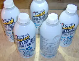 8-HS-PR BLASTER Dented Bftlaster Sanitizer Sterile Solution
