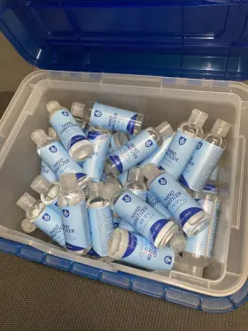 972011060912 BLUE SAFETY Alcohol Sanitizer Gel